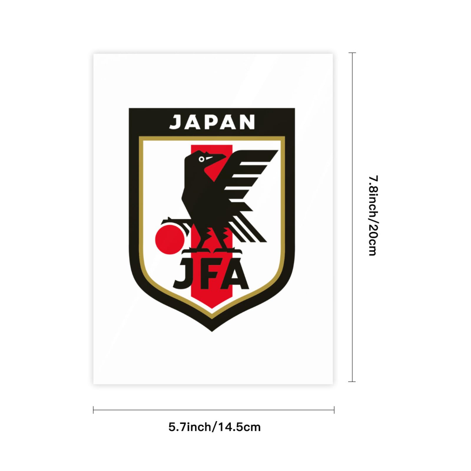 Amazon.co.jp: クリスタルステッカー 日本サッカー協会 JFA DIY